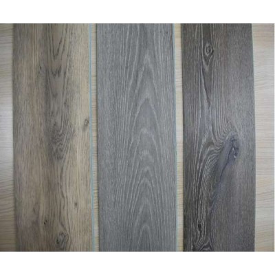 spc vinyl material black wood effect floor tiles sticker