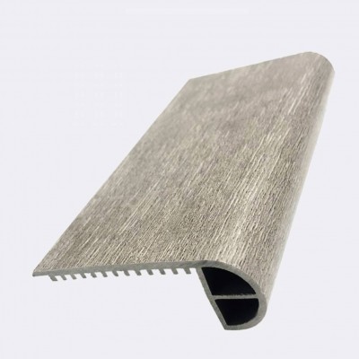 Plastic Anti-slip Stair Nosing Rubber Stair Nosing For Vinyl Floor And Carpet